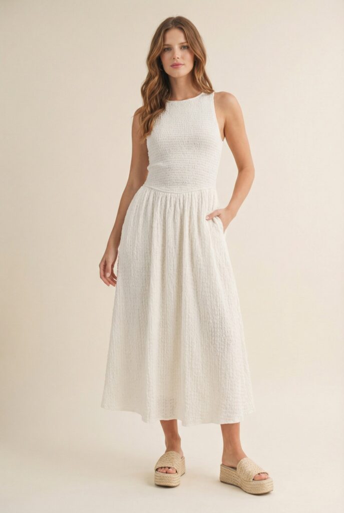 Lumiere Smocked Dress