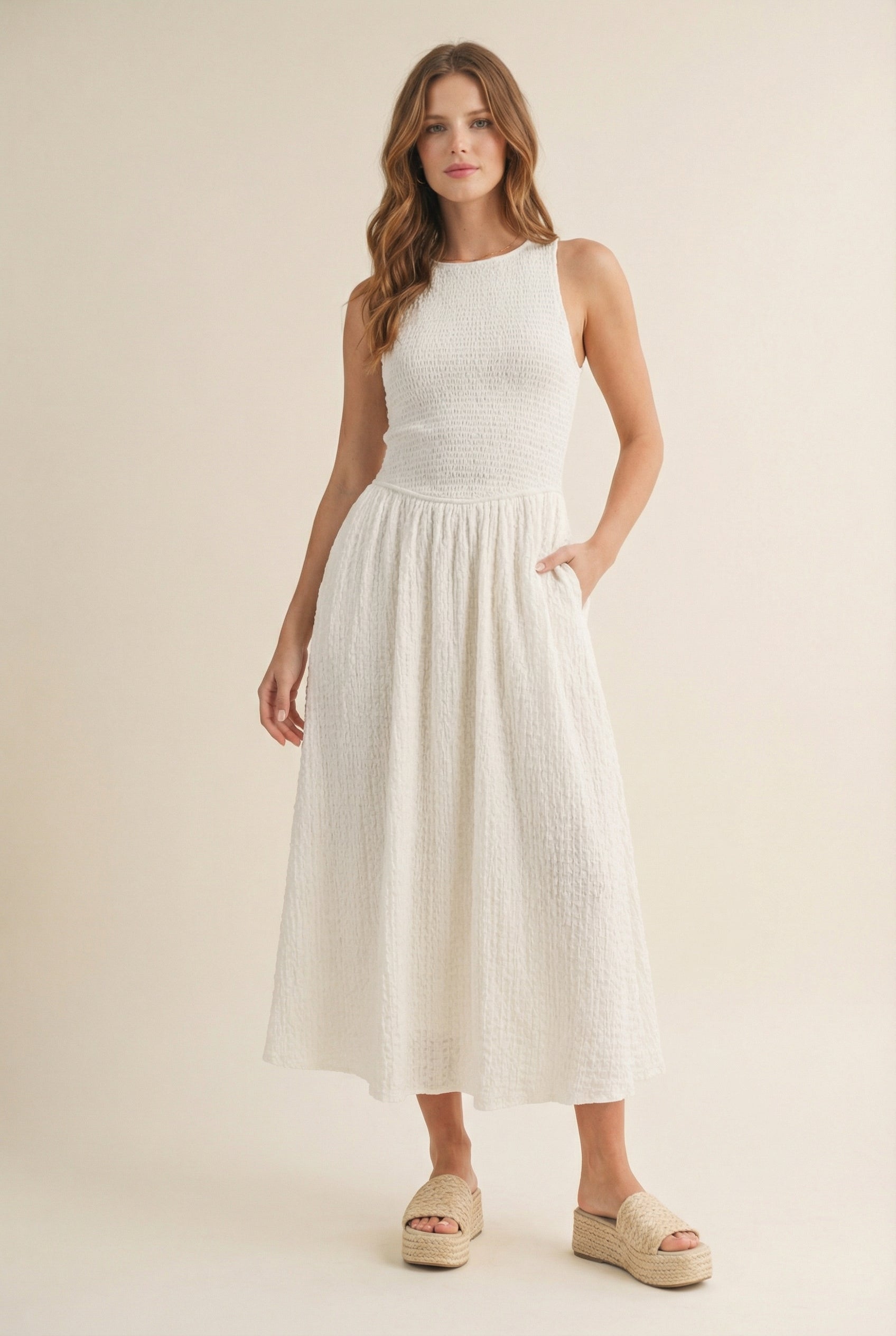 Lumiere Smocked Dress