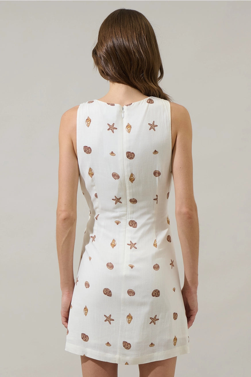 CERISE SHELLS JANIS WRAP DRESS - Image 3