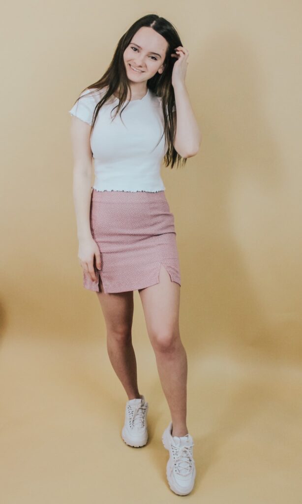 PRETTY IN PINK MINI SKIRT