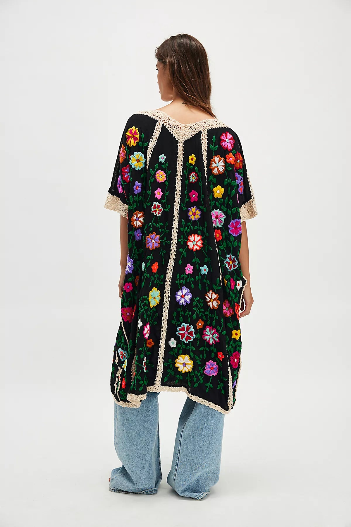 Bella Flor Embroidered Kaftan - Image 2