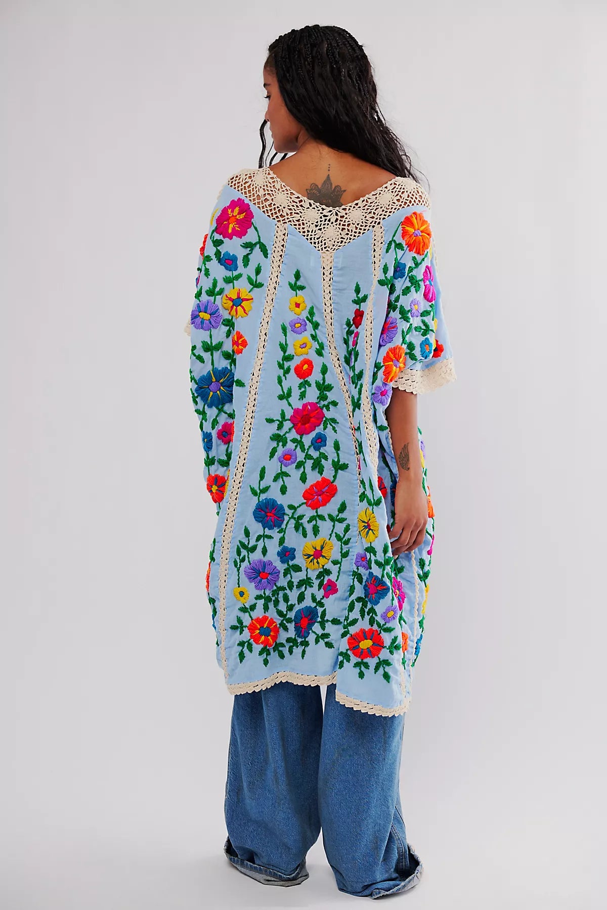 Bella Flor Embroidered Kaftan - Image 6